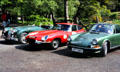 Classic car rally in Ireland