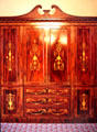Inlaid cupboard in Muckross House, near Killarney. Ireland