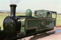 Antique steam engine at former Tralee Railroad, Blennerville. Ireland.