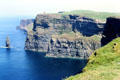 Coastline at cliffs at Moher. Ireland.