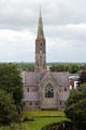 St Patrick's Church seen from Trim Castle. Trim, Ireland.