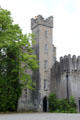 Square tower at Howth Castle. Howth, Ireland.