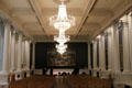 Great hall in National Gallery of Ireland. Dublin, Ireland.