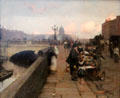 Dublin Streets: Vendor of Books painting by Walter Osborne at National Gallery of Ireland. Dublin, Ireland.