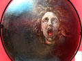 Shield with Head of Medusa painting by unknown at National Gallery of Ireland. Dublin, Ireland.