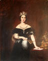 Portrait of Queen Victoria by John Partridge at Dublin Castle. Dublin, Ireland.