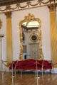 Décor of throne room at Dublin Castle. Dublin, Ireland.