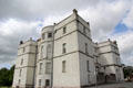 Rathfarnham Castle has Georgian touches like round section & corner finials. Dublin, Ireland.
