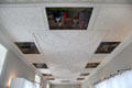 Ceiling in long gallery at Rathfarnham Castle. Dublin, Ireland.