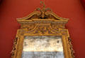Antique mirror in dining room at Russborough House. Ireland.