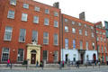 Townhouses on Parnell Square. Dublin, Ireland.
