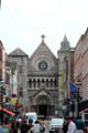 St Ann's Church of Ireland seen along Anne Street. Dublin, Ireland.