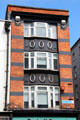 Facade details of commercial building at Dame St. & Sycamore St. Dublin, Ireland.