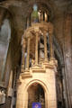 Spiral stairs at St Patrick's Cathedral. Dublin, Ireland.
