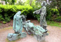 The Victims sculpture by Andrew O'Connor at Merrion Square. Dublin, Ireland.