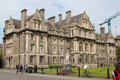Graduates' Memorial Building at Trinity College. Dublin, Ireland.