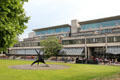 Lecky Library on Fellows' Square at Trinity College. Dublin, Ireland.