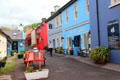 Typical streetscape in Dingle. Dingle, Ireland.