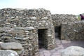 Beehive huts found on loop road around Dingle Peninsula. Ireland.
