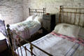 Bedroom at Foley's farm at Muckross Traditional Farms in Killarney National Park. Killarney, Ireland.