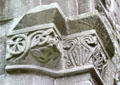 Carved border at Boyle Abbey. Knocknashee, Ireland.