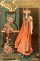 The Daughter's of Babylon poster from Lyric Theatre London by David Allen & Sons Ltd. at Strokestown Park. Vesnoy, Ireland.