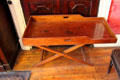 Portable tray with legs at Strokestown Park. Vesnoy, Ireland.