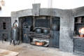 Kitchen cook stoves at Strokestown Park. Vesnoy, Ireland.