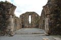 Romanesque cathedral ruins at Glendalough. Ireland.