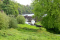 Landscape around Tintern Abbey. Ireland.