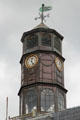 Octagonal clock tower of Kilkenny city hall. Kilkenny, Ireland.