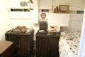 Captain's cabin at Dunbrody Famine Ship. New Ross, Ireland.