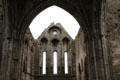 Ruins of cathedral transept at Rock of Cashel. Cashel, Ireland.