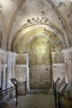 Romanesque interior of Cormac's Chapel at Rock of Cashel. Cashel, Ireland.