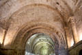 Carved Romanesque arches in Cormac's Chapel at Rock of Cashel. Cashel, Ireland.