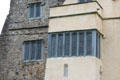 Elizabethan-style windows at Ormond Castle. Carrick-on-Suir, Ireland.