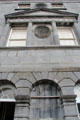 Detail of architecture of Waterford Bishop's Palace by Richard Castle, now part of Waterford Treasures Museum. Waterford, Ireland.
