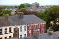 View of town from Desmond Castle. Newcastle West, Ireland.