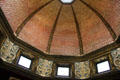 Tribune dome inset with shells at Uffizi Gallery. Florence, Italy.