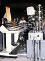 Robot playing musical organ at Expo 85. Tsukuba, Japan.