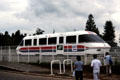 HSST magnetic levitation train at Expo 85. Tsukuba, Japan.