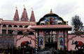 Colorful Hindu temple in northern suburb of Nairobi. Kenya.