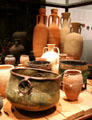 Goods from late Iron Age funerary chamber at National Museum of History & Art. Luxembourg, Luxembourg.