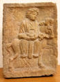 Stela of Goddess Epona in Dalheim at National Museum of History & Art. Luxembourg, Luxembourg.