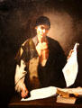 Archimedes painting by José de Ribera at National Museum of History & Art. Luxembourg, Luxembourg.