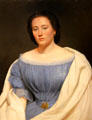 Marie-Eléonore Fresez painting by Jean-Baptiste Fresez at National Museum of History & Art. Luxembourg, Luxembourg.