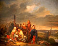 Death of John the Blind painting by Nicolas Liez at National Museum of History & Art. Luxembourg, Luxembourg.