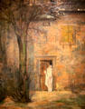 Death on a Visit painting by Dominique Lang at National Museum of History & Art. Luxembourg, Luxembourg.