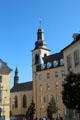 St Michael's Church in Fishmarket area of old town. Luxembourg, Luxembourg.