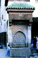 Fountain in Fes. Fes, Morocco.